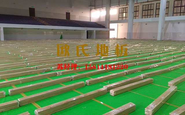 有了這多種工具，保證了體育木地板的安裝——?dú)W氏地板